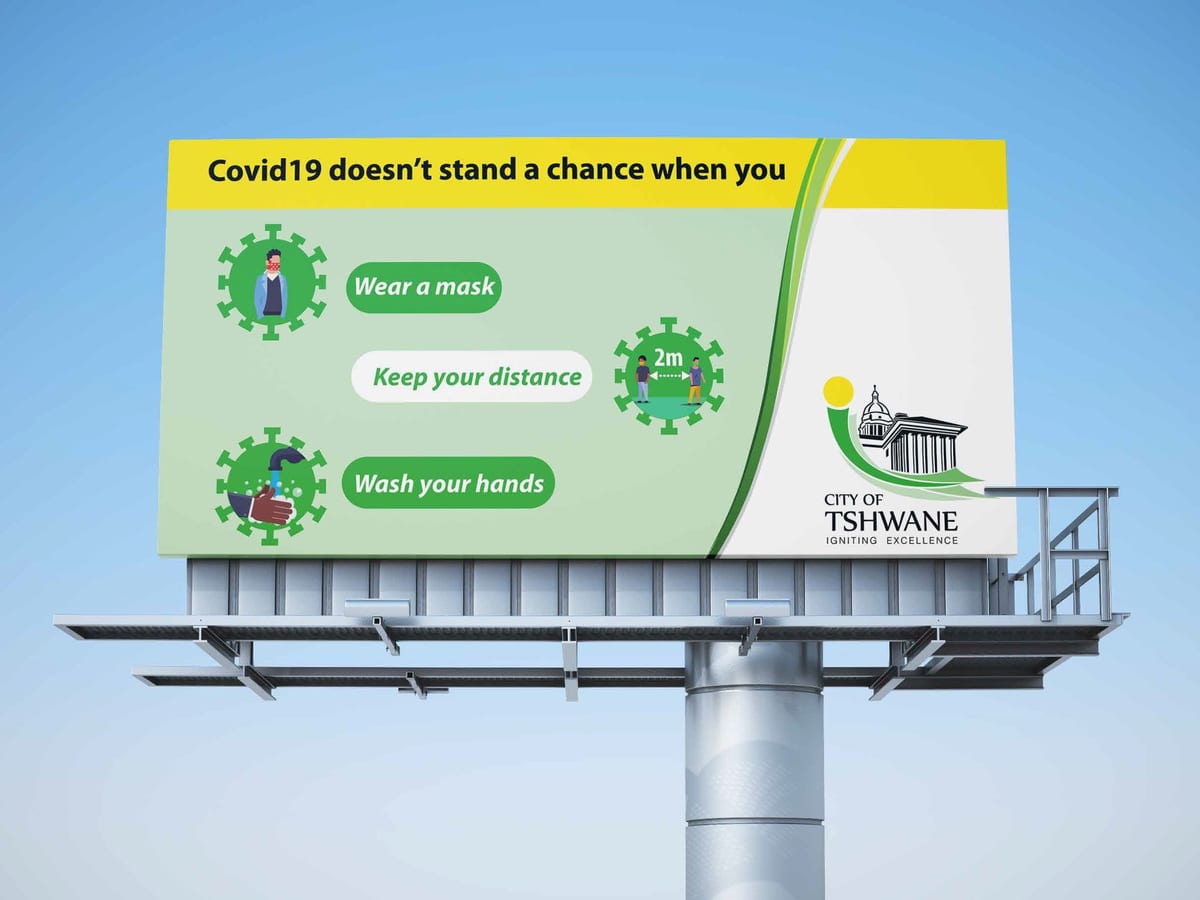 Billboard and campaign print design mockup